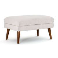 Пуф Из вельвета Smon единый размер бежевый LA REDOUTE INTERIEURS  фото, kupilegko.ru